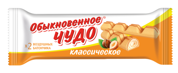 Обыкновенное чудо вафельная конфета 40г.(24)